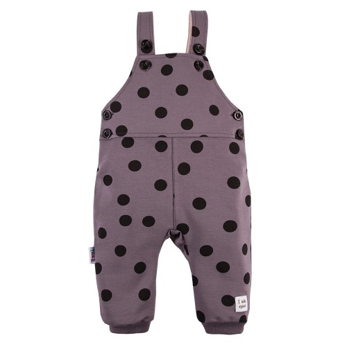 Dungarees pants SWAN graphite