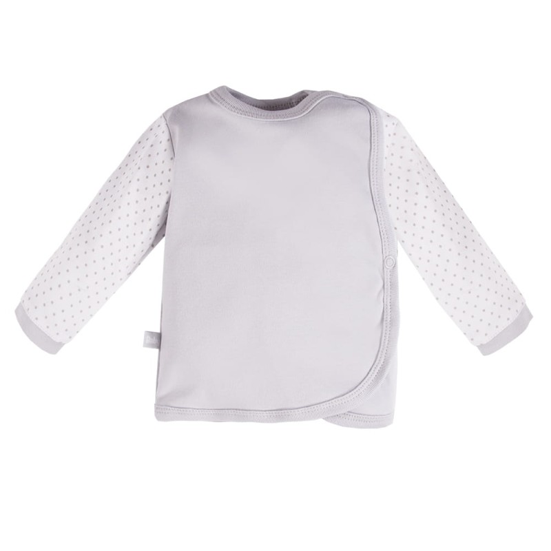 Graues Baby-Hemd