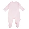 Baby-Strampler rosa mit Kaninchen