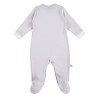 Grauer Baby-Strampler mit Schaf