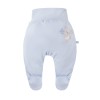 Baby-Halbstrampler blau mit Koala