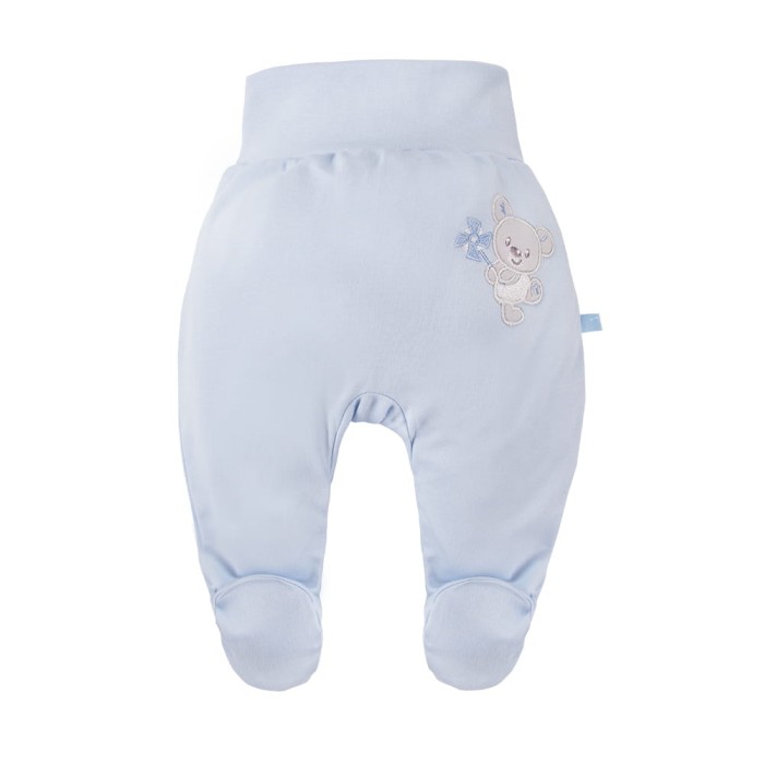 Baby-Halbstrampler blau mit Koala