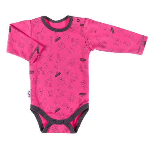 Bodysuit SAWANNA pink./print