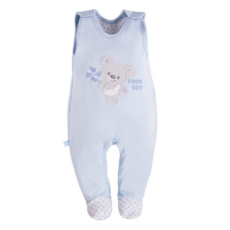 Romper suit koala blue