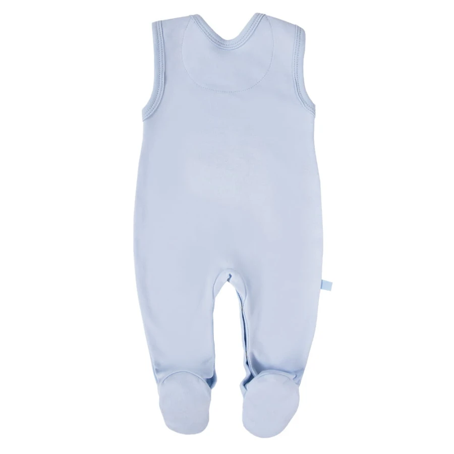 Baby-Schlafstrampler blau mit Koala