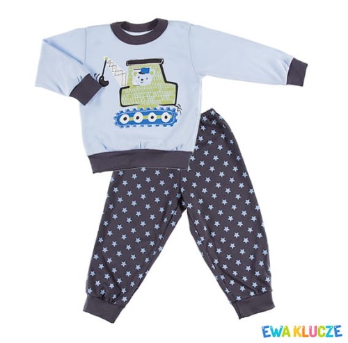 Pyjamas DOBRANOC blue/graphite