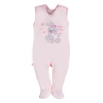 Romper suit bunny pink