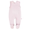Baby-Schlafstrampler rosa mit Häschen