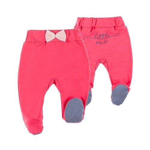 Joggers with feet EMU pink