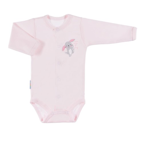 Bodysuit cardigan long sleve FAMILY pink