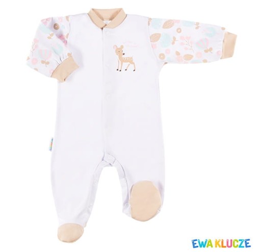 Sleepsuit FAMILY beige/print