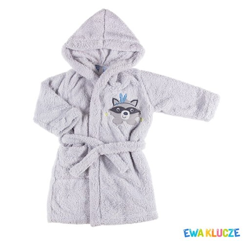 Bathrobe FAMILY gray