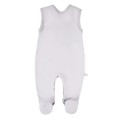 Romper suit sheep gray