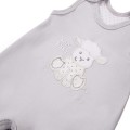 Romper suit sheep gray