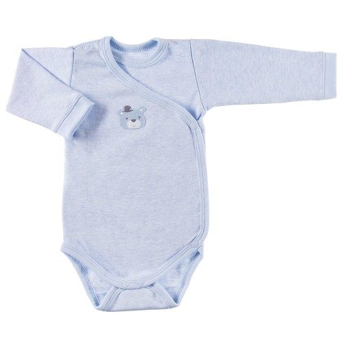 Bodysuit long sleeve TRUE LOVE boy blue