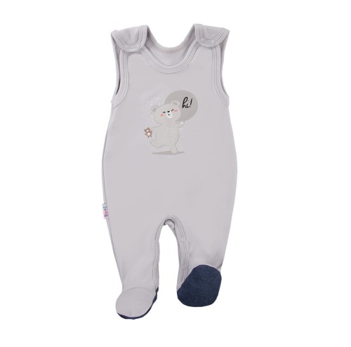 Romper suit SNOW gray