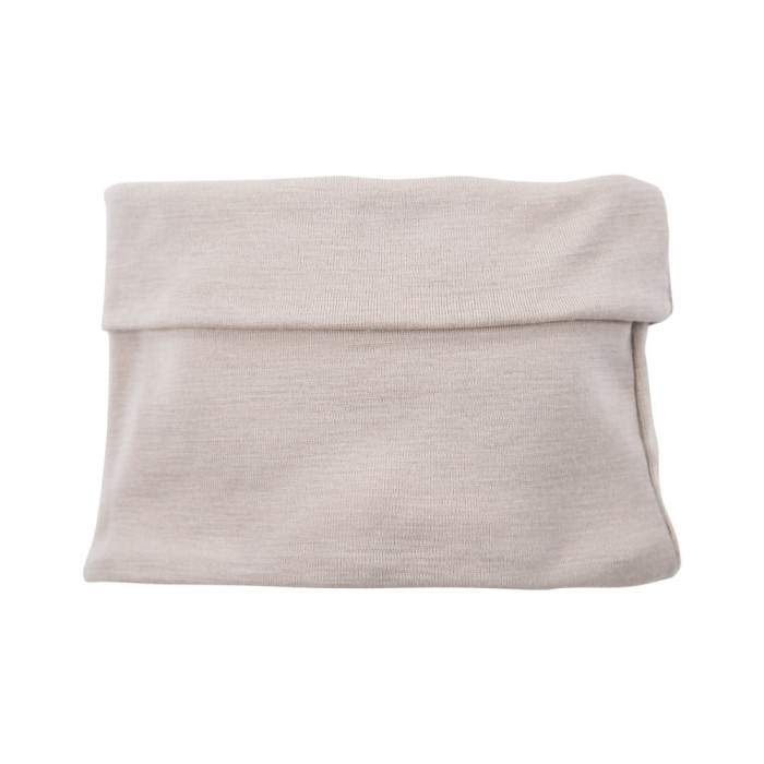 Kinder-Schal aus Merinowolle, beige