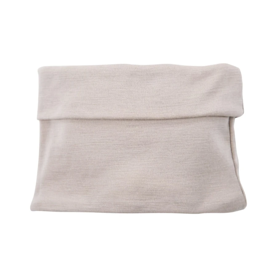 Kinder-Schal aus Merinowolle, beige