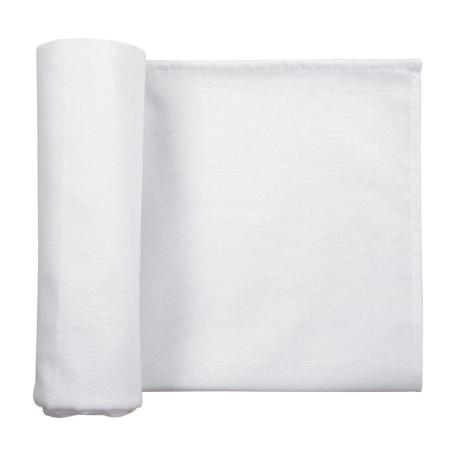 Weiße Flanellwindel 70x80 cm