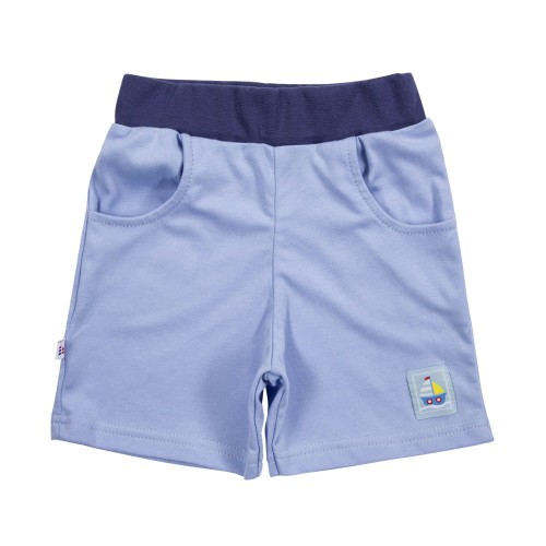 Hellblaue Kindershorts