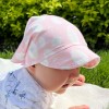 Kinder-Halstuch mit Gummizug aus Bambus, rosa