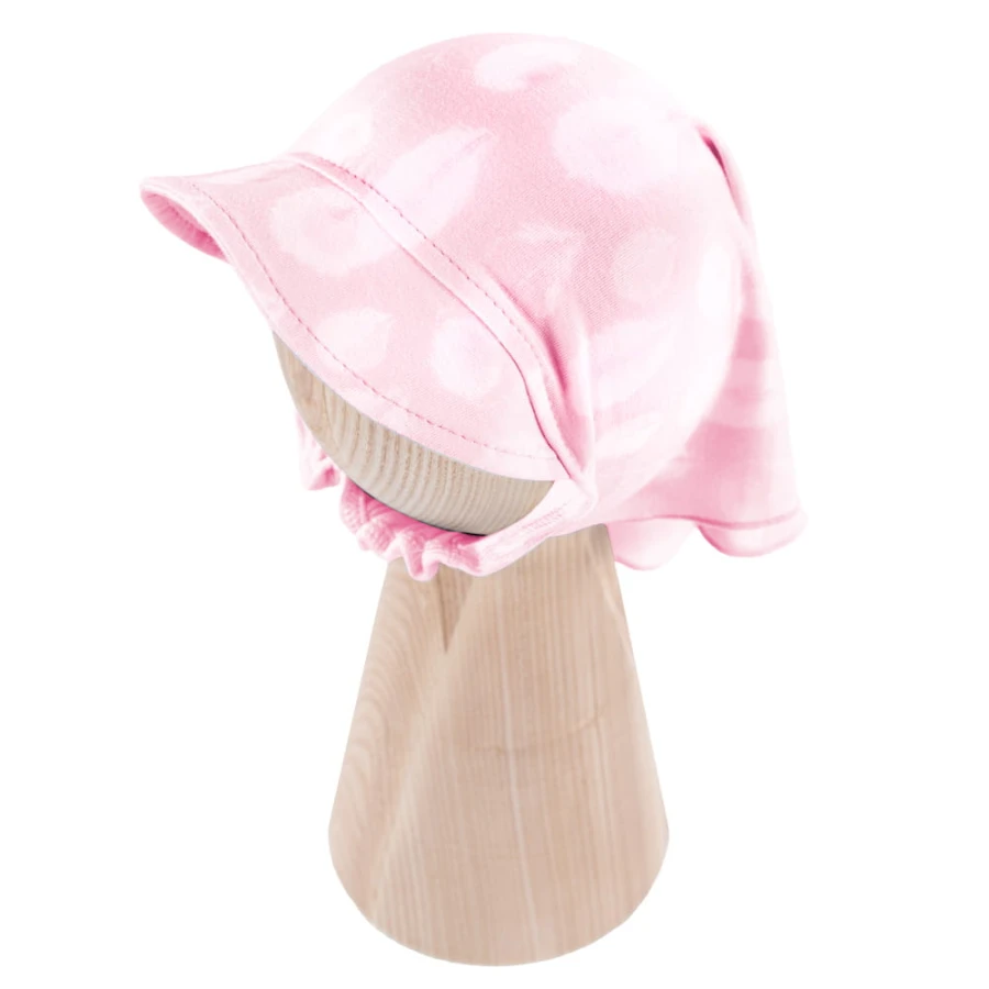 Kinder-Halstuch mit Gummizug aus Bambus, rosa