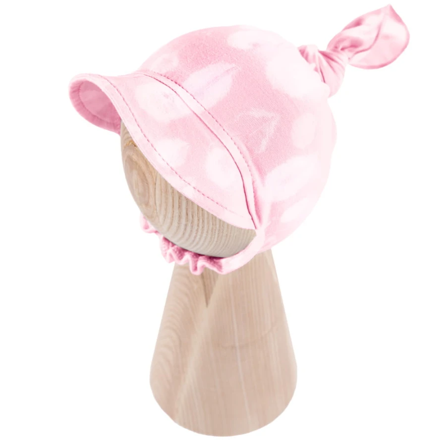 Kinder-Halstuch mit Gummizug aus Bambus, rosa