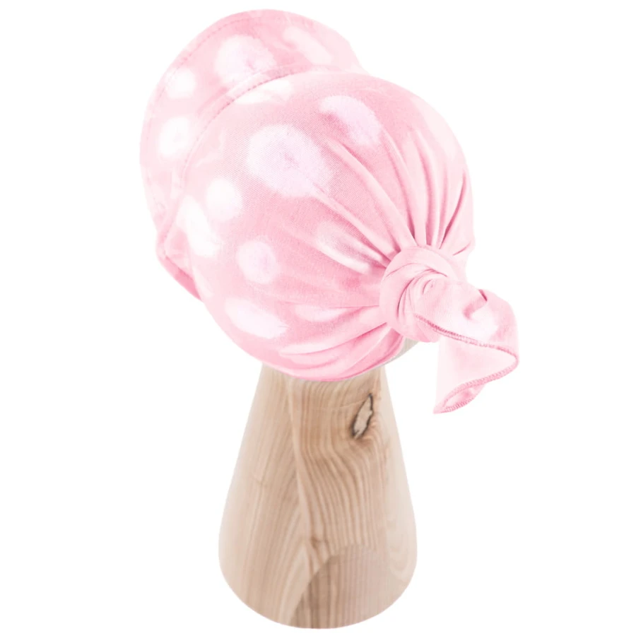 Kinder-Halstuch mit Gummizug aus Bambus, rosa