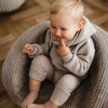 Beige Jacke aus Merinowolle