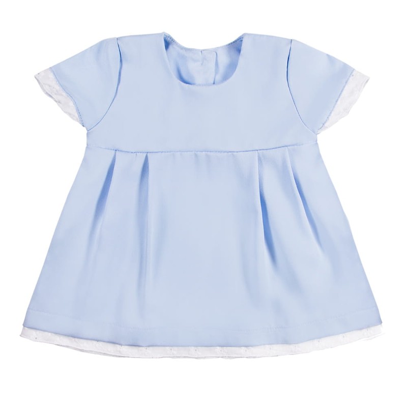 Kleid CEREMONY blau mit Spitze