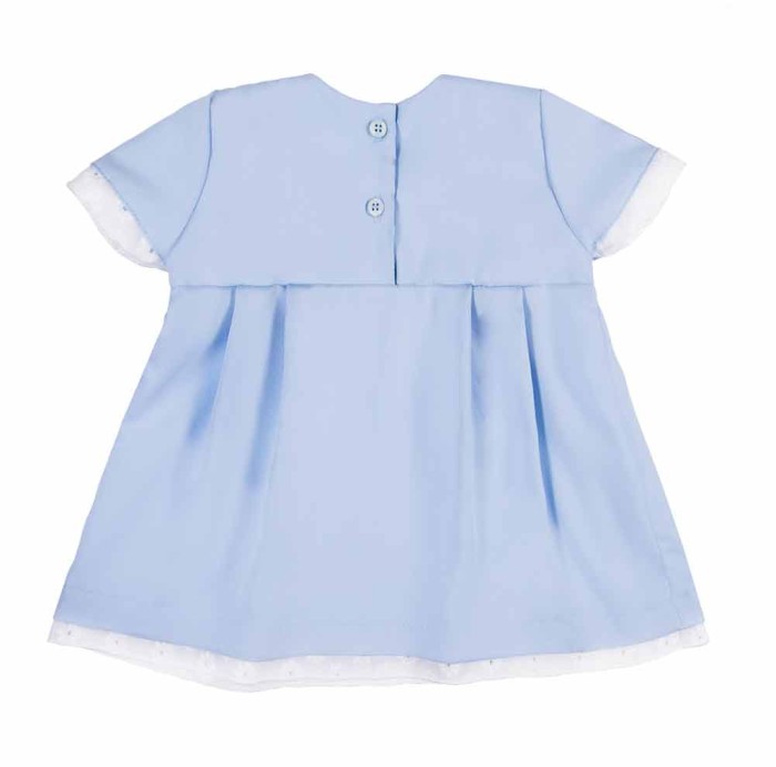 Kleid CEREMONY blau mit Spitze