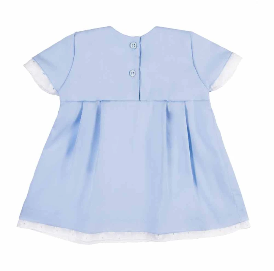 Kleid CEREMONY blau mit Spitze