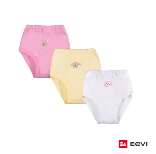 Mädchenunterhosen FAMILY Dreierpack Mix1