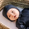 Marineblaue Baby-Mütze