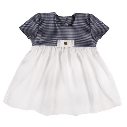 Dress CEREMONY houndstooth/white