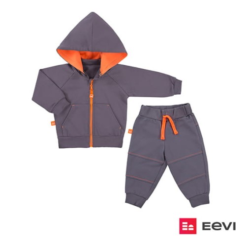 Tracksuit NEON CAR graphite/orange
