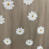 Linda Umstands- und Stillnachthemd beige mit Gänseblümchen