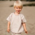 Beiges Kinder-T-Shirt