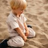 Beiges Kinder-T-Shirt