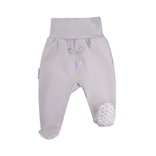 Joggers with feet CHIC gray