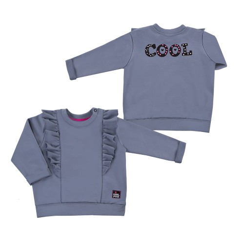 Sweatshirt POWER grau