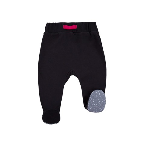 Joggers with feet POWER black