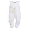 Baby-Set Weiß mit Entenstickerei