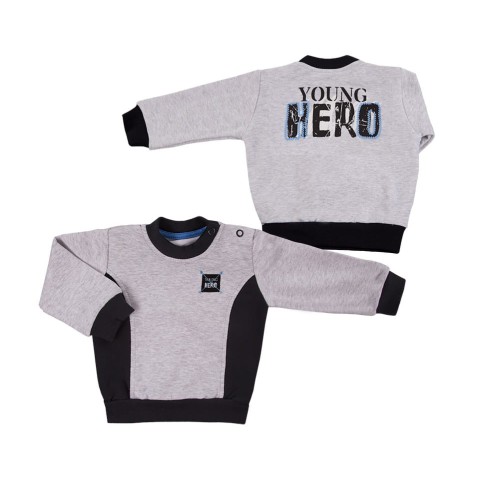 Sweatshirt POWER gray