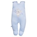 Blaues Baby-Set mit Koala-Stickerei