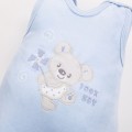 Blaues Baby-Set mit Koala-Stickerei