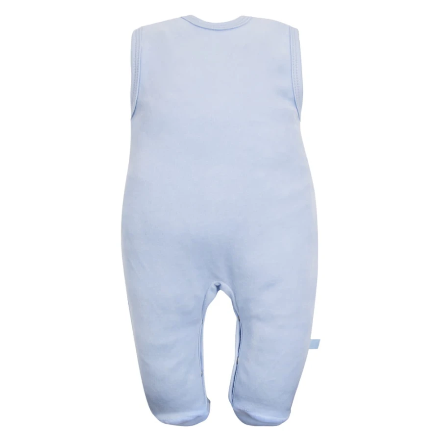 Blaues Baby-Set mit Koala-Stickerei