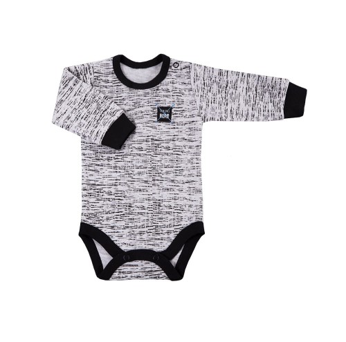 Bodysuit long sleeve POWER gray