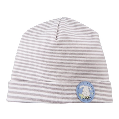 Striped Gray Hat