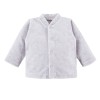 Baby-Set grau mit Zebrastickerei